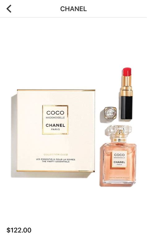 macys chanel perfume set|macy's coco Chanel mademoiselle perfume.